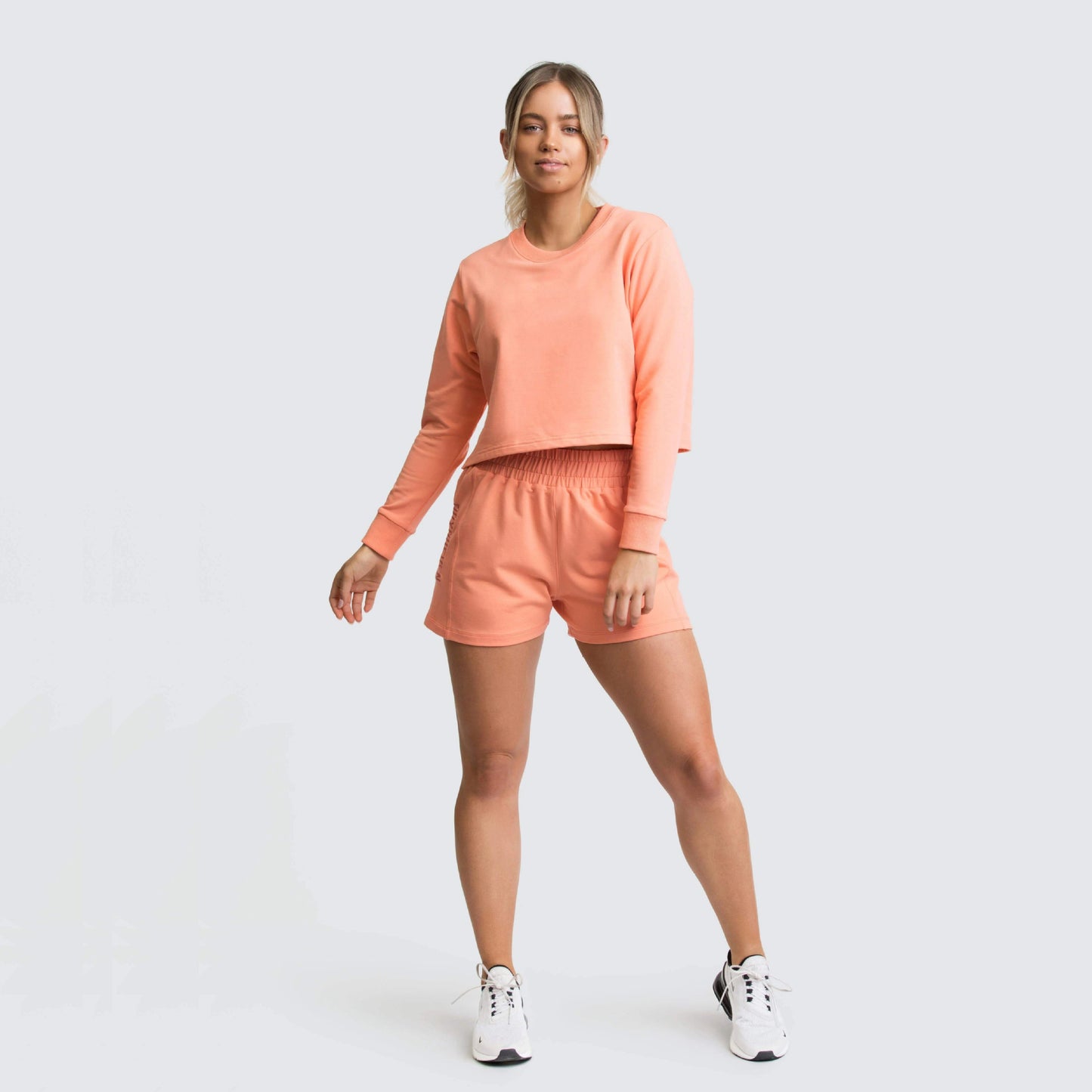 A pair of pullovers and shorts