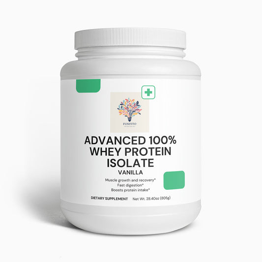 Advanced 100% Whey Protein Isolate (Vanilla)