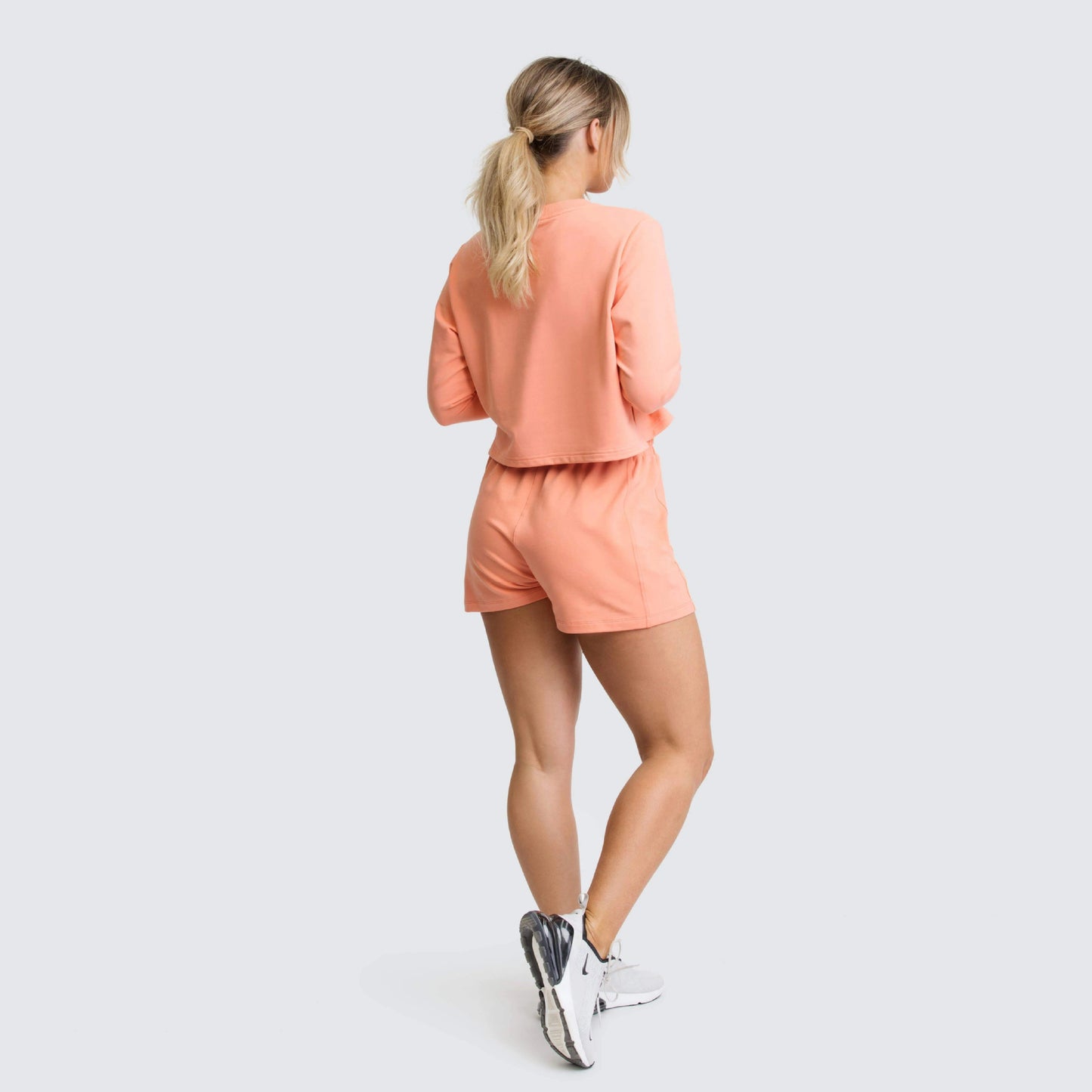 A pair of pullovers and shorts