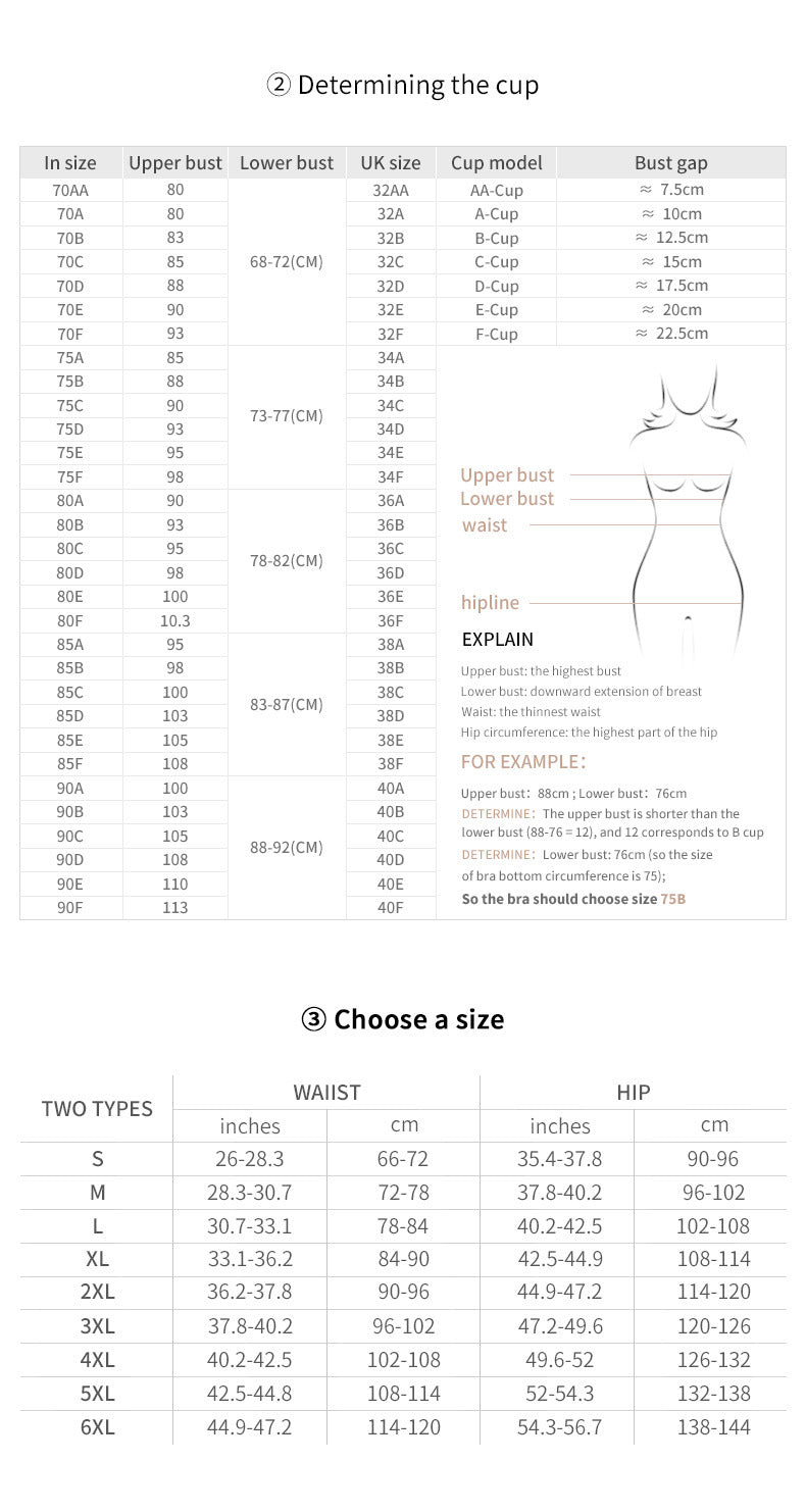 One-piece Waist And Hip Lift Tight Body Fat Woman Plus Size Shapewear